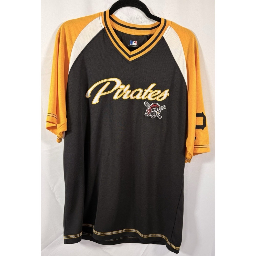 MLB Genuine Merchandise jersey size L Pittsburgh pirates pullover‎